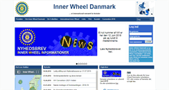 Desktop Screenshot of innerwheel.dk