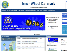 Tablet Screenshot of innerwheel.dk